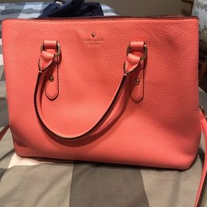 Kate Spade Bubble Gum Pink Satchel Like New